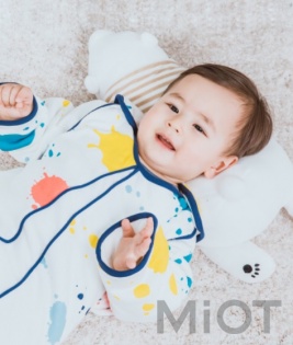 Дитячий комбінезон Xiaomi Snuggle world Baby Temperature Sleeping Bag D83086 38*85cm 6-18m