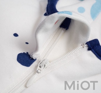 Дитячий комбінезон Xiaomi Snuggle world Baby Temperature Sleeping Bag D83087 36*80cm 6-24m