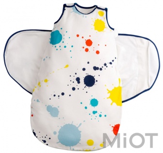 Дитячий комбінезон Xiaomi Snuggle world Baby Temperature Sleeping Bag D83085 32*70cm 0-9m