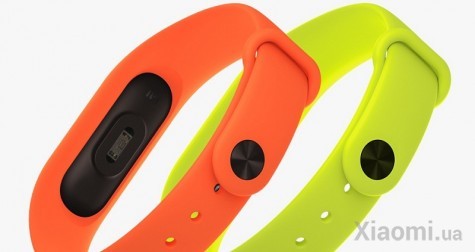 Ремешок для Xiaomi Mi Band 2 Green Original