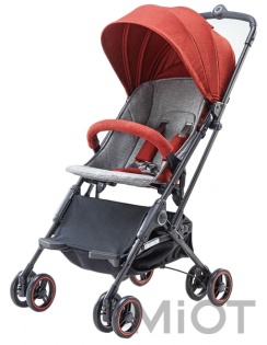 Коляска дитяча KS1701 Red/Gray