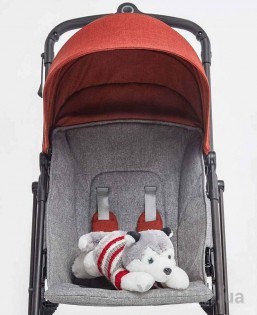 Коляска детская KS1701 Red/Gray