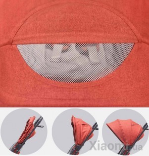 Коляска детская KS1701 Red/Gray
