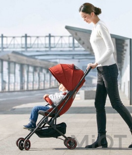 Коляска дитяча KS1701 Red/Gray