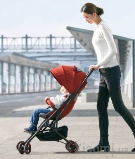 Коляска детская KS1701 Red/Gray
