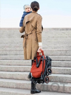 Коляска дитяча KS1701 Red/Gray