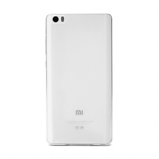 Чехол бампер силиконовый для смартфонов Xiaomi Mi Note White
