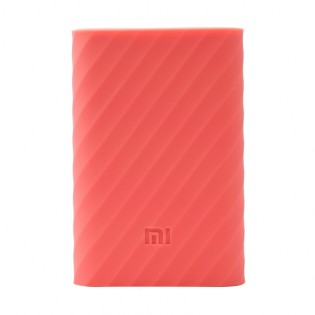 Чехол силиконовый для Xiaomi Mi Powerbank 10000 mAh Red