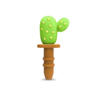 Заглушка от пыли Xiaomi Fun Dust Cactus Green