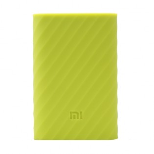 Чехол силиконовый для Xiaomi Mi Power bank 10000 mAh Green