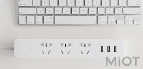 Подовжувач Xiaomi KingMi Power Strip with Wi-Fi (3 розетки,  3 USB) White (QMCXB01ZN)