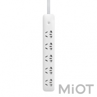 Подовжувач Xiaomi KingMi Power Strip with Wi-Fi (5 розеток) White