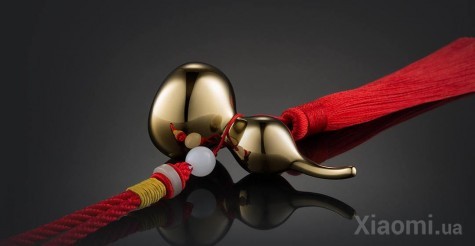 Сувенир Xiaomi Tongshifu Good luck Copper Hoist Gold
