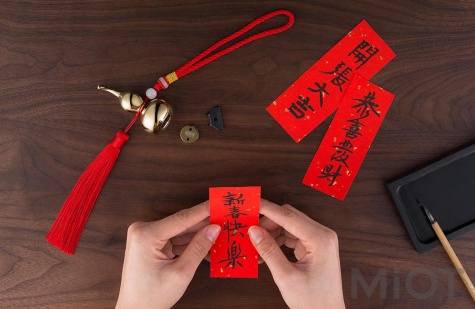 Сувенір Xiaomi Tongshifu Good luck Copper Hoist Gold