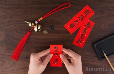 Сувенир Xiaomi Tongshifu Good luck Copper Hoist Gold