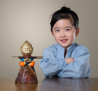 Статуетка Xiaomi Tongshifu Meditating Monkey Legendary Series