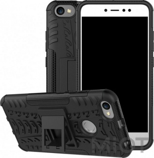 Чохол бампер TOTO TPU+PC Shockproof case Tire Tread Xiaomi Redmi Note 5A Black