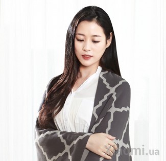 Плед Tonight Combed cotton knit blanket Grey 80*140 см
