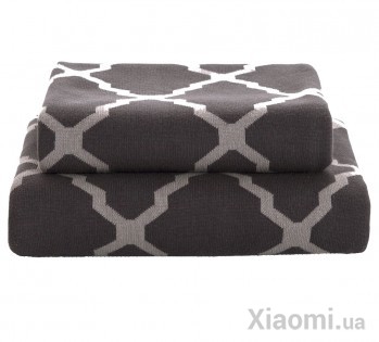 Плед Tonight Combed cotton knit blanket Grey 80*140 см
