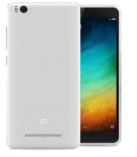 Чехол бампер силиконовый для смартфонов Xiaomi Mi4i/c White