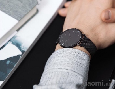 Часы кварцевые Xiaomi TwentySeventeen Lightweight ultra-thin Watch Black W004Q