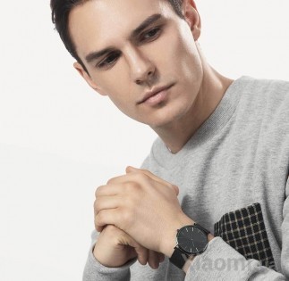 Часы кварцевые Xiaomi TwentySeventeen Lightweight ultra-thin Watch Black W004Q