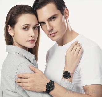 Часы кварцевые Xiaomi TwentySeventeen Lightweight ultra-thin Watch Black W004Q