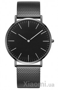 Часы кварцевые Xiaomi TwentySeventeen Lightweight ultra-thin Watch Black W004Q