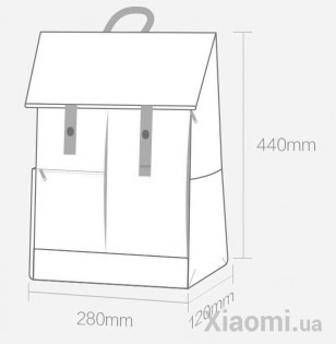 Рюкзак U'REVO College Leisure Backpack Red YQST12BD