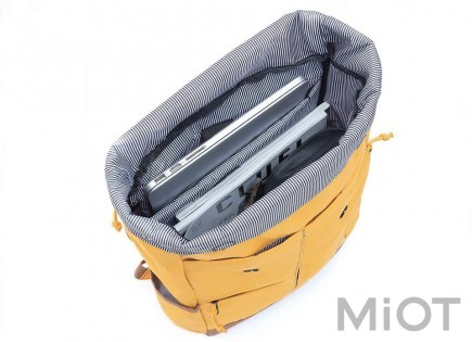 Рюкзак U'REVO College Leisure Backpack Yellow YQST12BD