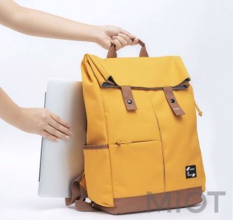 Рюкзак U'REVO College Leisure Backpack Yellow YQST12BD