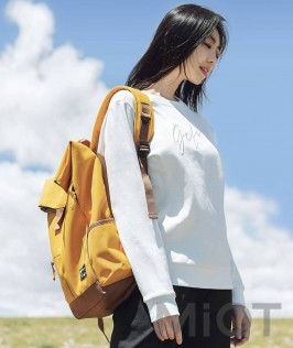 Рюкзак U'REVO College Leisure Backpack Yellow YQST12BD