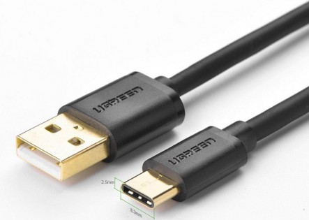 Кабель Xiaomi KingMi Ugreen Cable 0.25m Black (US141B)