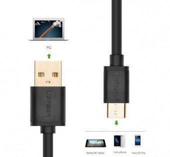 Кабель Xiaomi KingMi Ugreen Cable 0.25m Black (US141B)