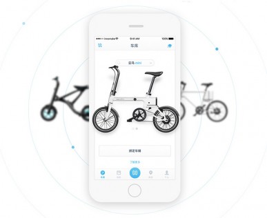 Велосипед Xiaomi UMA Yunbike Mini Orange