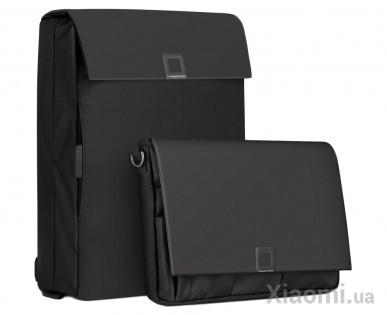 Комплект Рюкзак+Сумка U'REVO City Business Multifunction Computer/Portable Bag Black 2 pcs