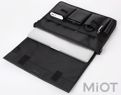 Комплект Рюкзак + Сумка U'REVO City Business Multifunction Computer/Portable Bag Black 2 pcs