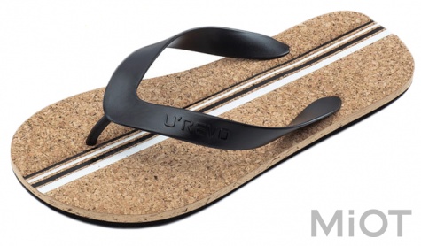 Сланці U'REVO Soft Bottom flip-flops Black 43 size RMS1804