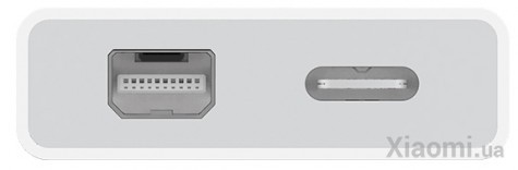 Адаптер Xiaomi Mi USB-C/USB-A*2/Mini Display Port White ZJQ02TM