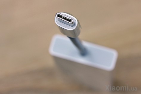 Адаптер Xiaomi Mi USB-C/USB-A*2/Mini Display Port White ZJQ02TM