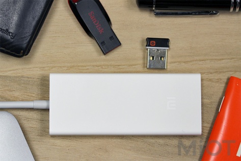 Адаптер Xiaomi Mi USB-C/USB-A*2/Mini Display Port White (ZJQ02TM)