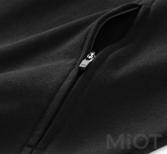 Толстовка Xiaomi Uleemark Men's Hooded Zipper Cardigan Black L size 118126010