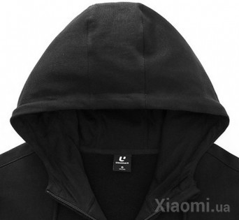 Толстовка Xiaomi Uleemark Men's Hooded Zipper Cardigan Black L size 118126010