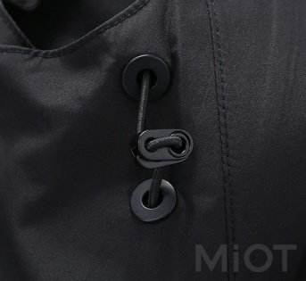 Куртка Xiaomi Uleemark Mens Rain Jacket Black L size 118119003