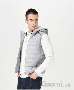 Жилет пуховой Xiaomi Uleemark short sleeves down jacket XL Grey