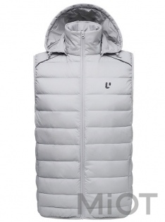 Пуховий жилет Xiaomi Uleemark short sleeves down jacket XL Grey 117304004