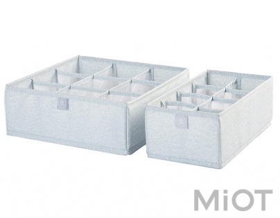 Ящики для зберігання нижньої білизни Xiaomi Nature Household Element Blue 2 set