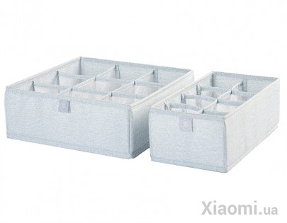 Ящик для хранения нижнего белья Xiaomi Nature Household Element Blue 2 set