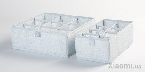 Ящик для хранения нижнего белья Xiaomi Nature Household Element Blue 2 set