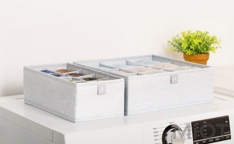 Ящики для зберігання нижньої білизни Xiaomi Nature Household Element Blue 2 set